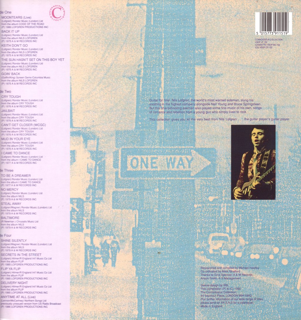 Nils Lofgren - Don't Walk. Rock (Best Of) - Double Lp