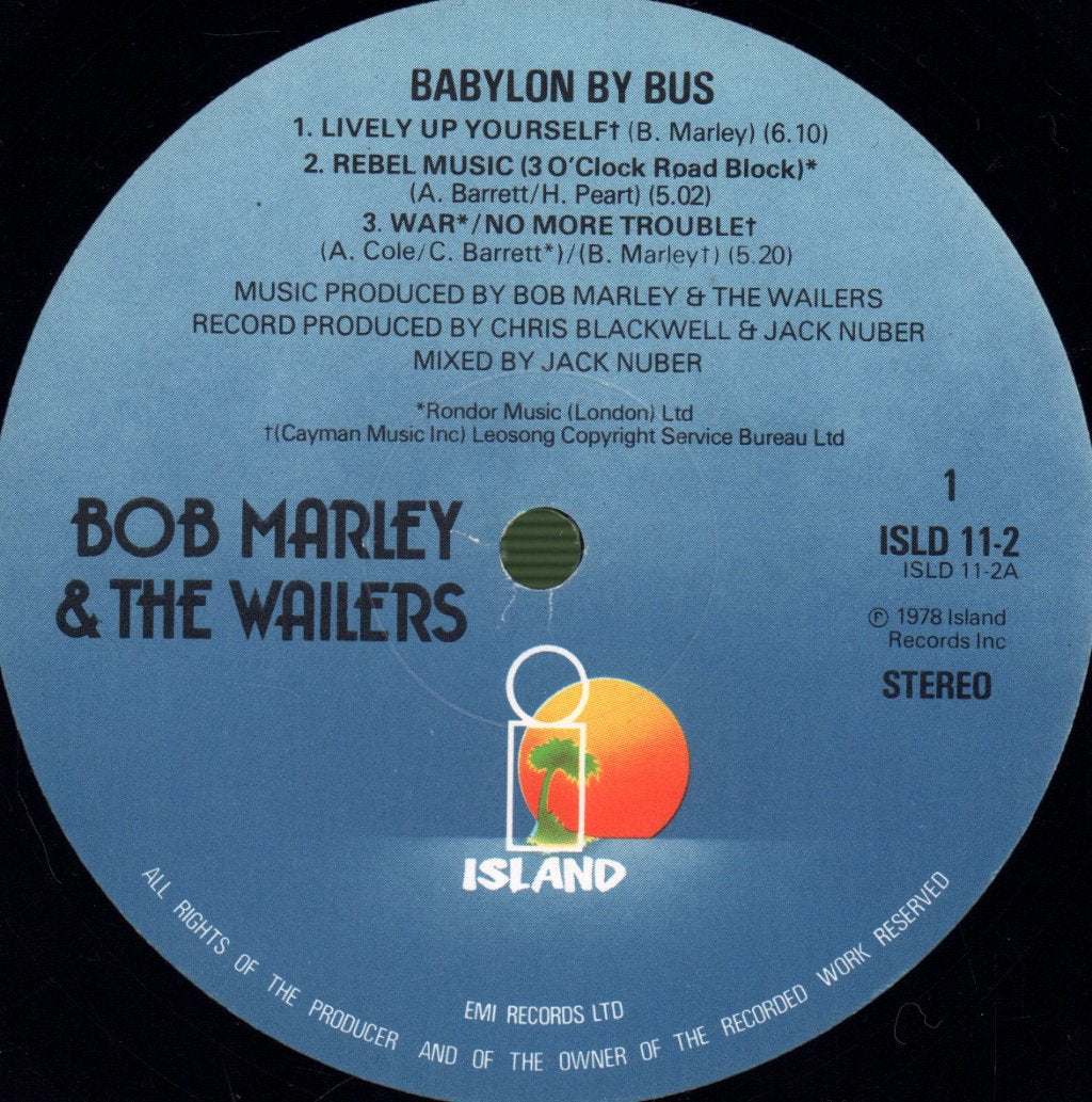 Bob Marley & The Wailers - Babylon By Bus - Double Lp
