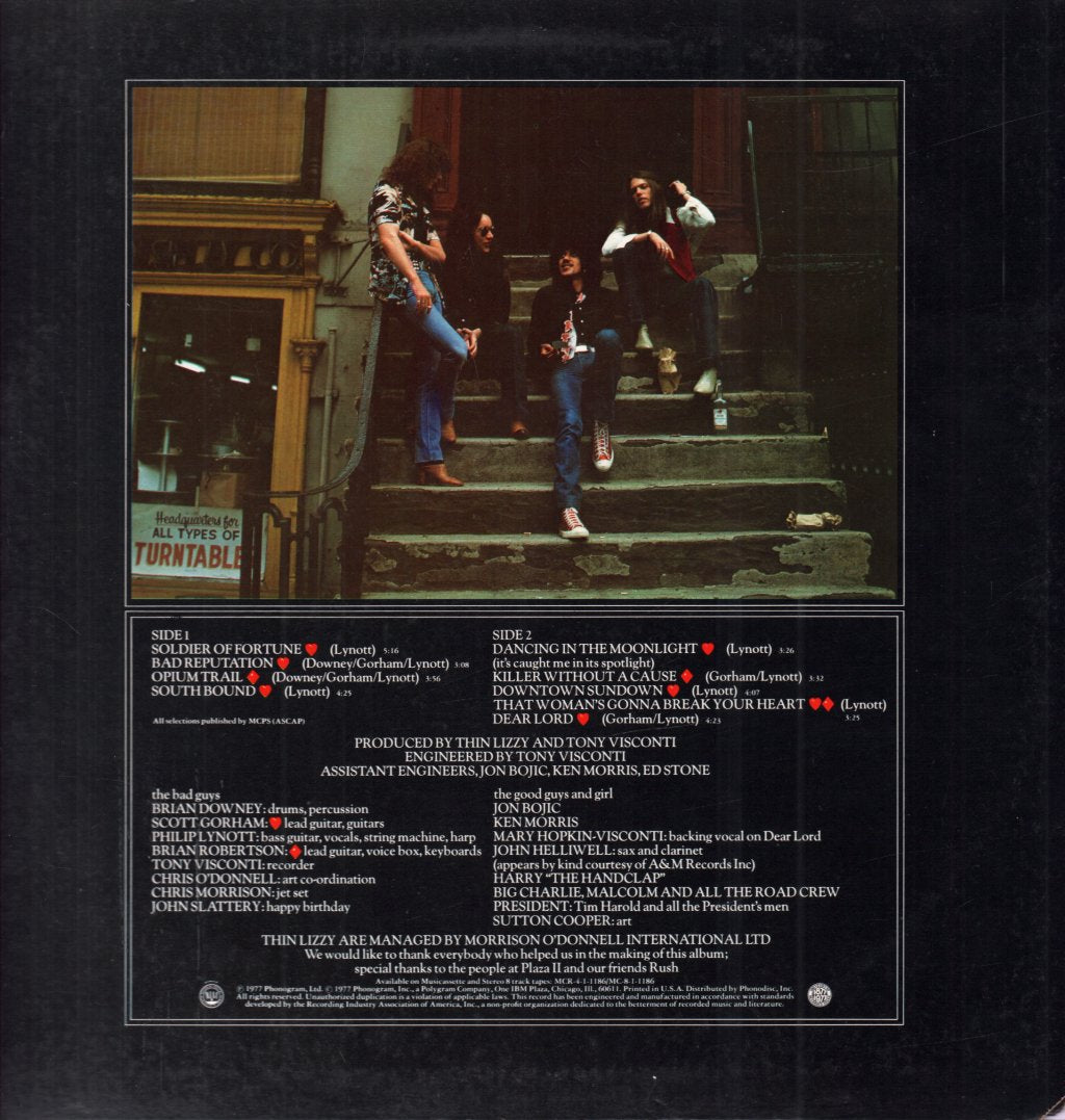 Thin Lizzy - Bad Reputation - Lp