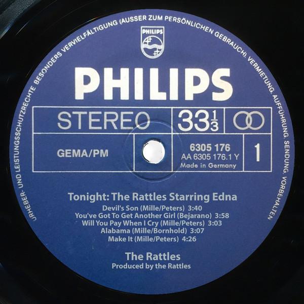 rattles starring edna - Tonight - Lp
