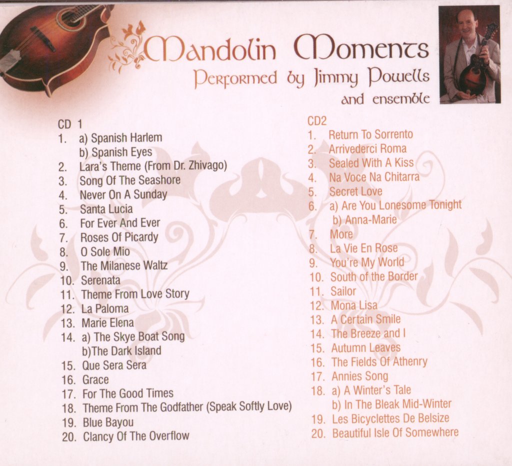 Jimmy Powells And Ensemble - Mandolin Moments - Cd