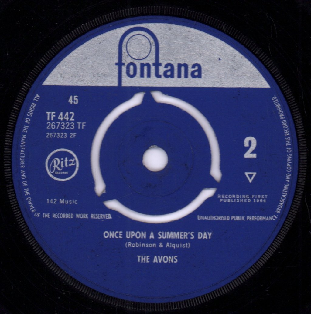 Avons (60S Band) - I Am The Girl - 7 Inch