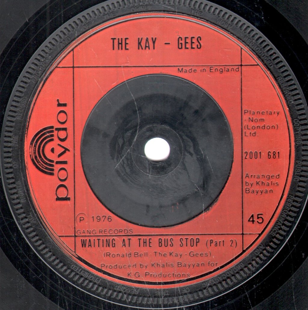 Kay-Gees - Waiting At The Bus Stop - 7 Inch