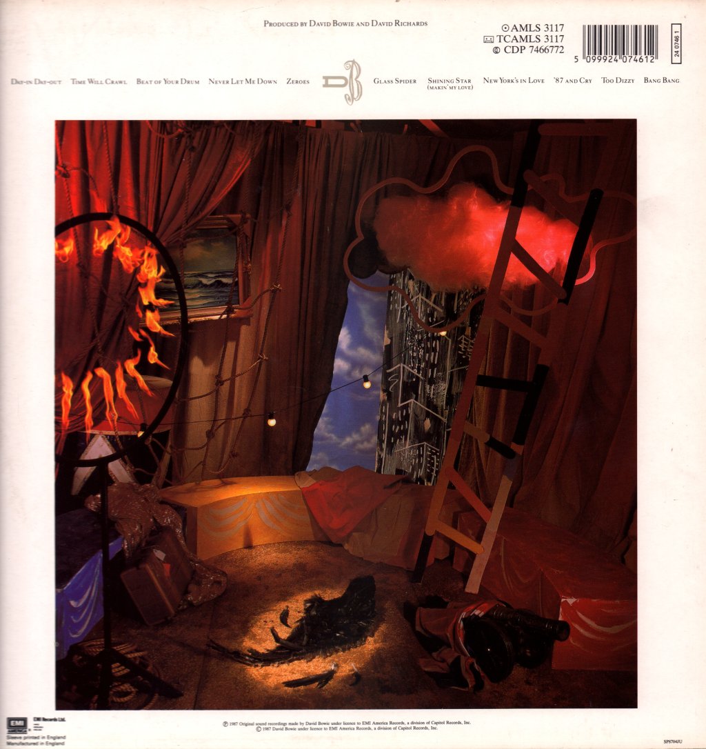 David Bowie - Never Let Me Down - Lp