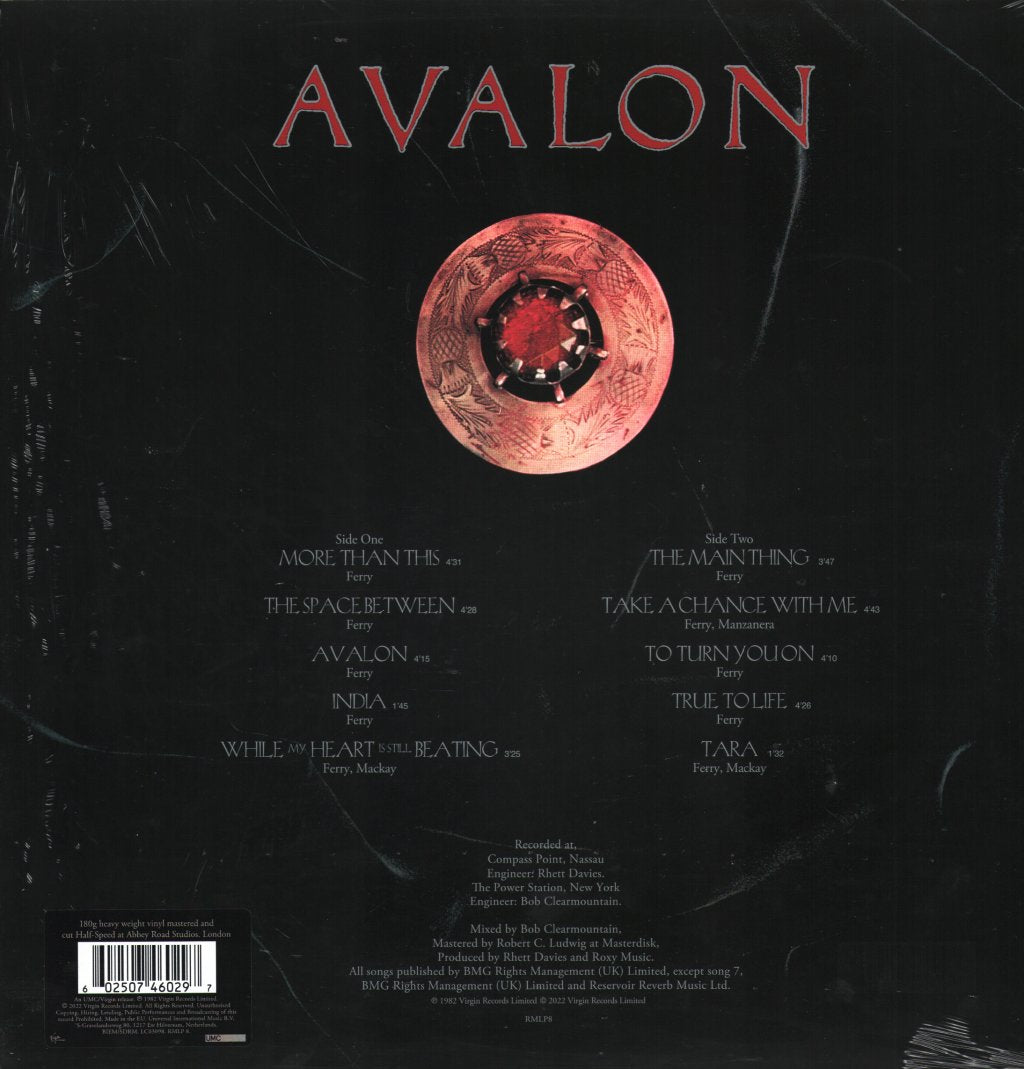 Roxy Music - Avalon - Lp