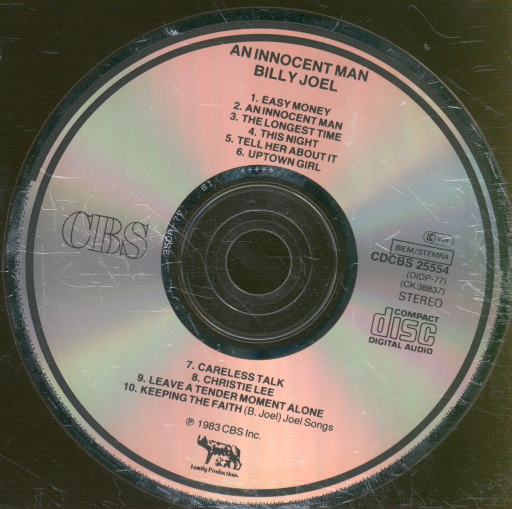 Billy Joel - An Innocent Man - Cd