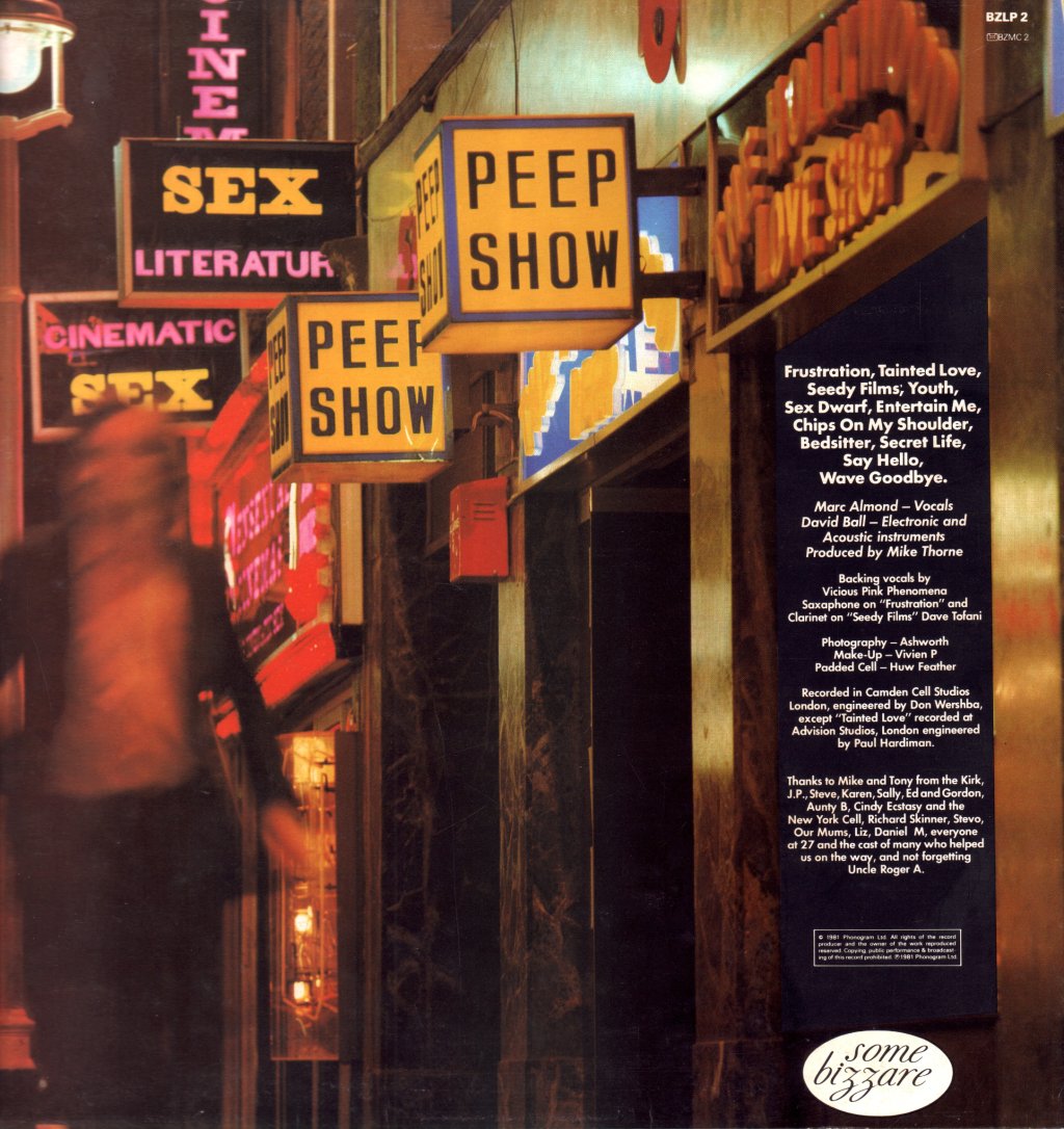 Soft Cell - Non Stop Erotic Cabaret - Lp