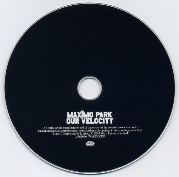 Maximo Park - Our Velocity - Cd