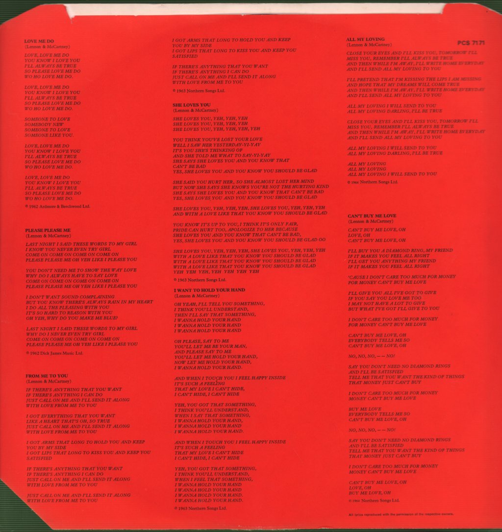 Beatles - 1962-1966 - Double Lp