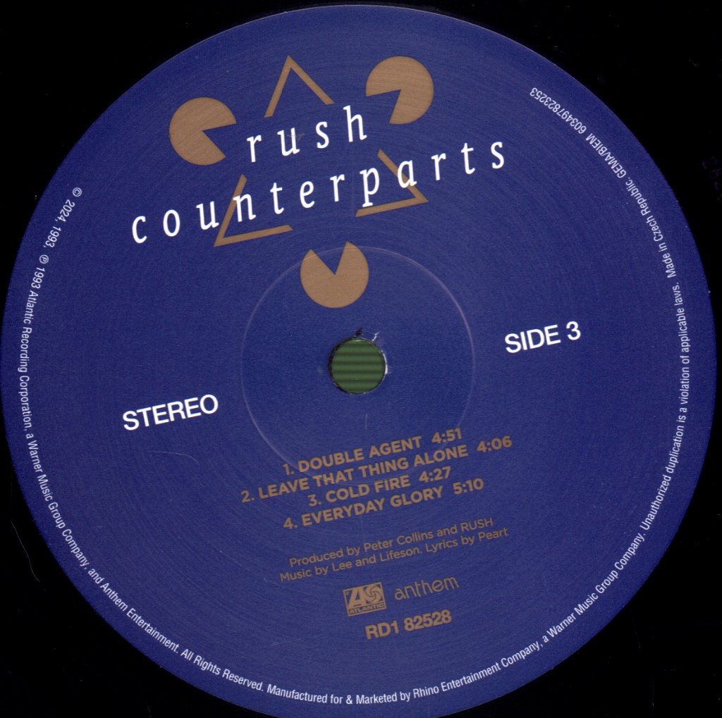 Rush - Counterparts - Lp