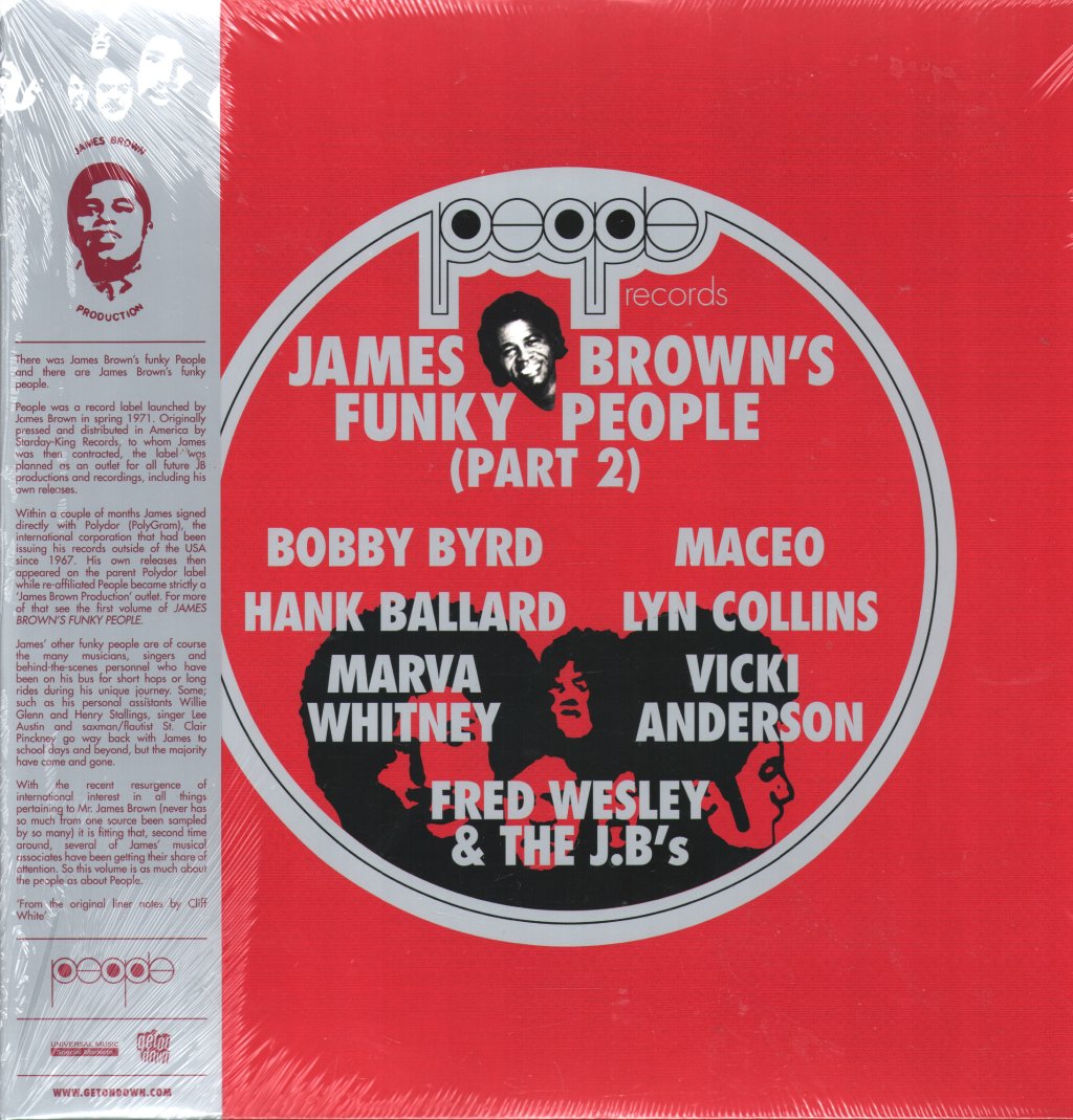 Various Artists - James Brown's Funky People (Part 2) - Double Lp