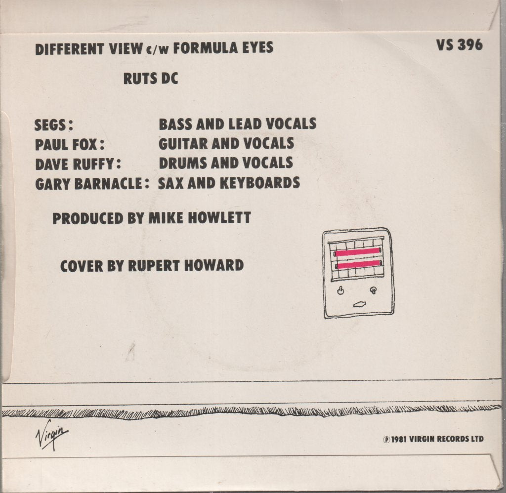 Ruts DC - Different View - 7 Inch