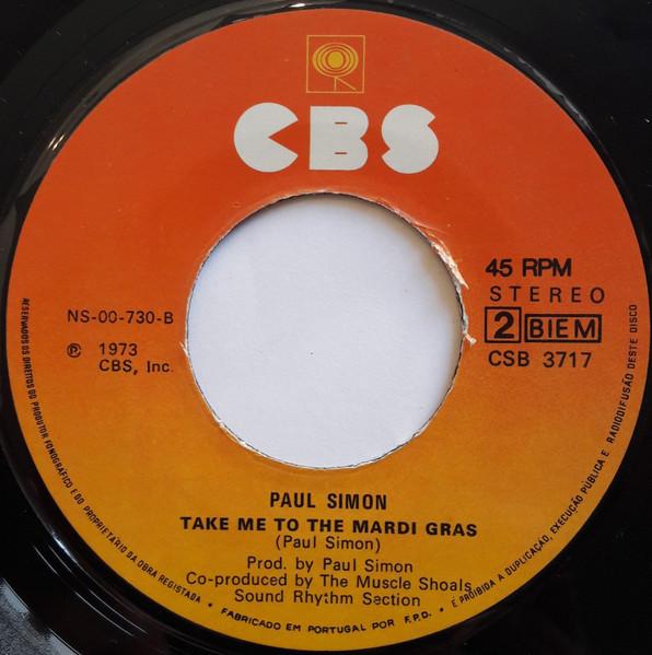 Paul Simon / Phoebe Snow - Gone At Last / Take Me To The Mardi Gras - 7 Inch