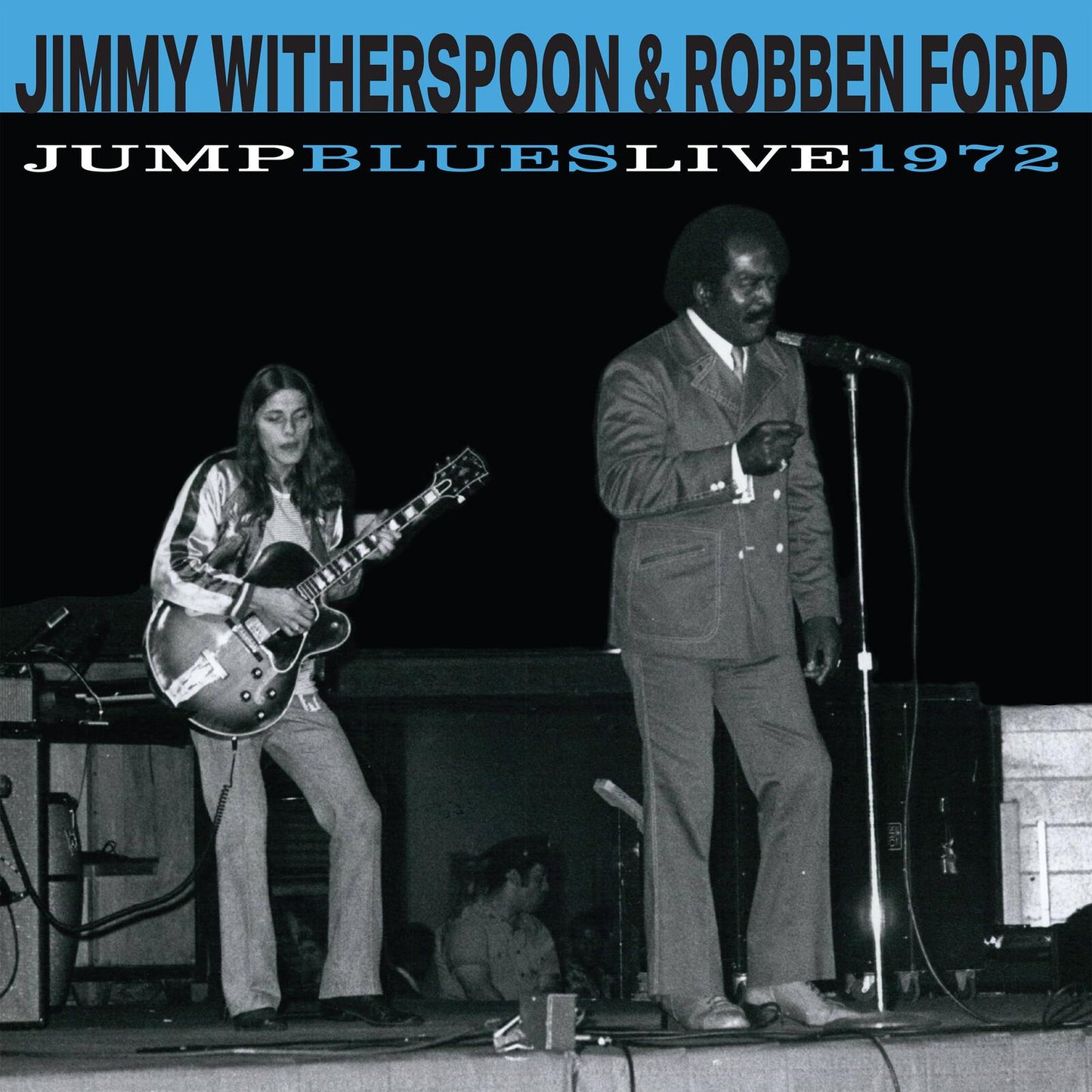 Jimmy Witherspoon And Robben Ford - Jump Blues Live 1972 - Lp