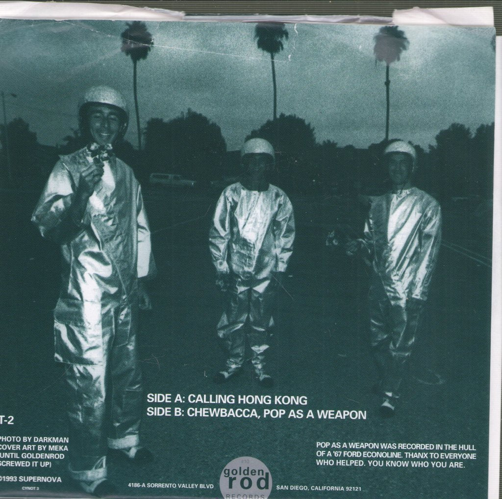 Supernova (90'S) - Calling Hong Kong - 7 Inch