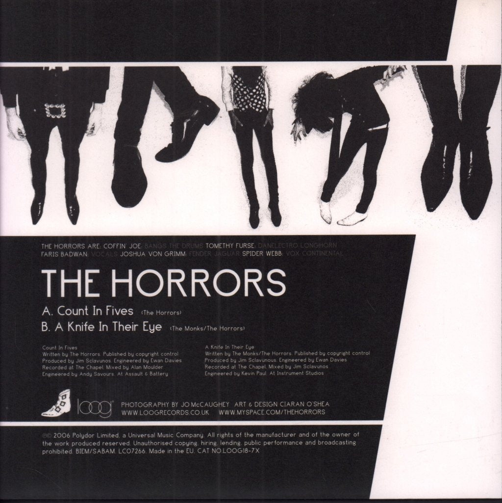 Horrors - Count In Fives - 7 Inch