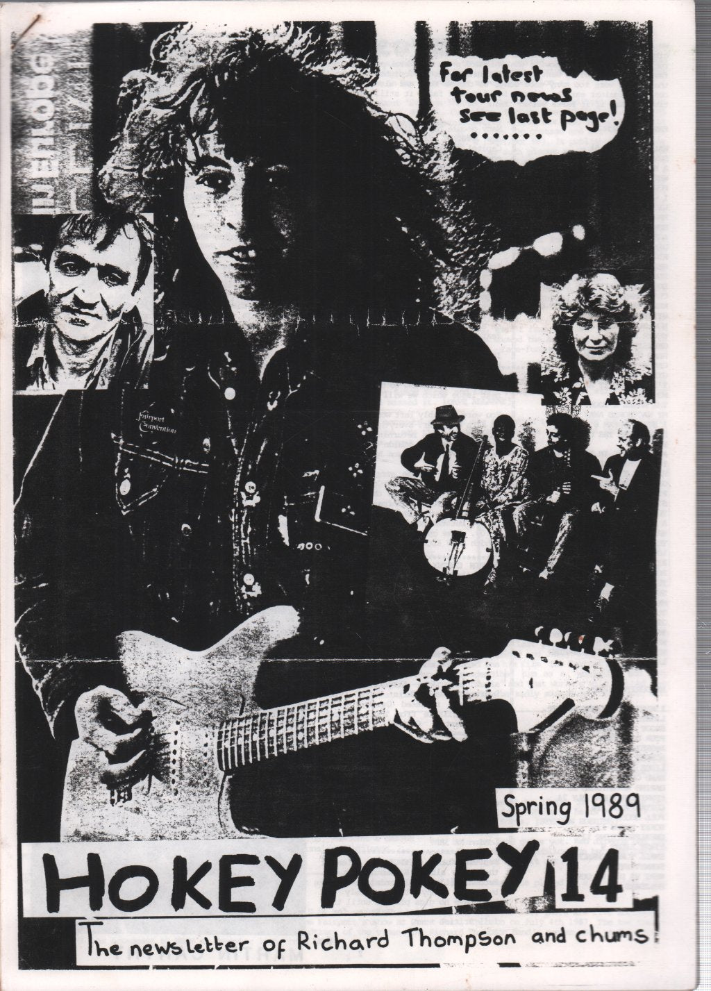Richard Thompson - Hokey Pokey 14 - Spring 1989 - Fanzine
