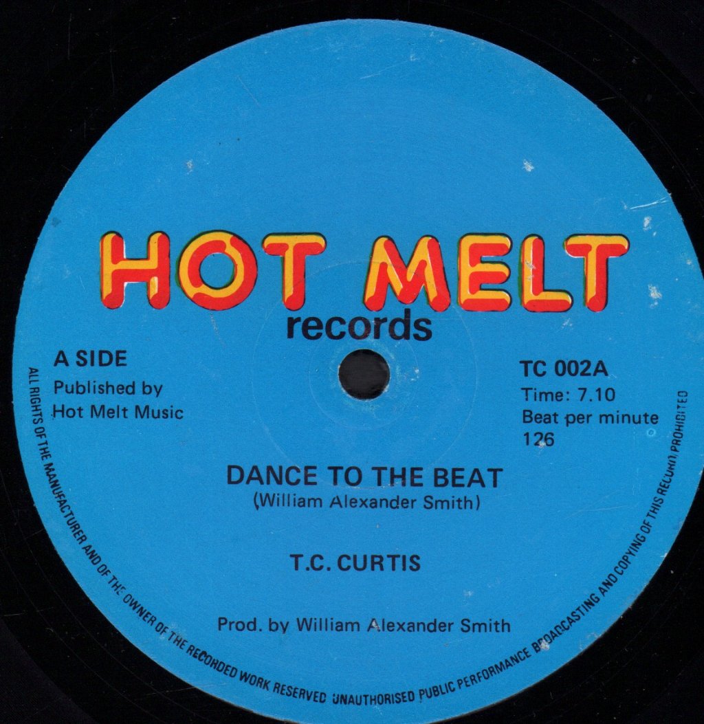 T.c. Curtis - Dance To The Beat - 12 Inch