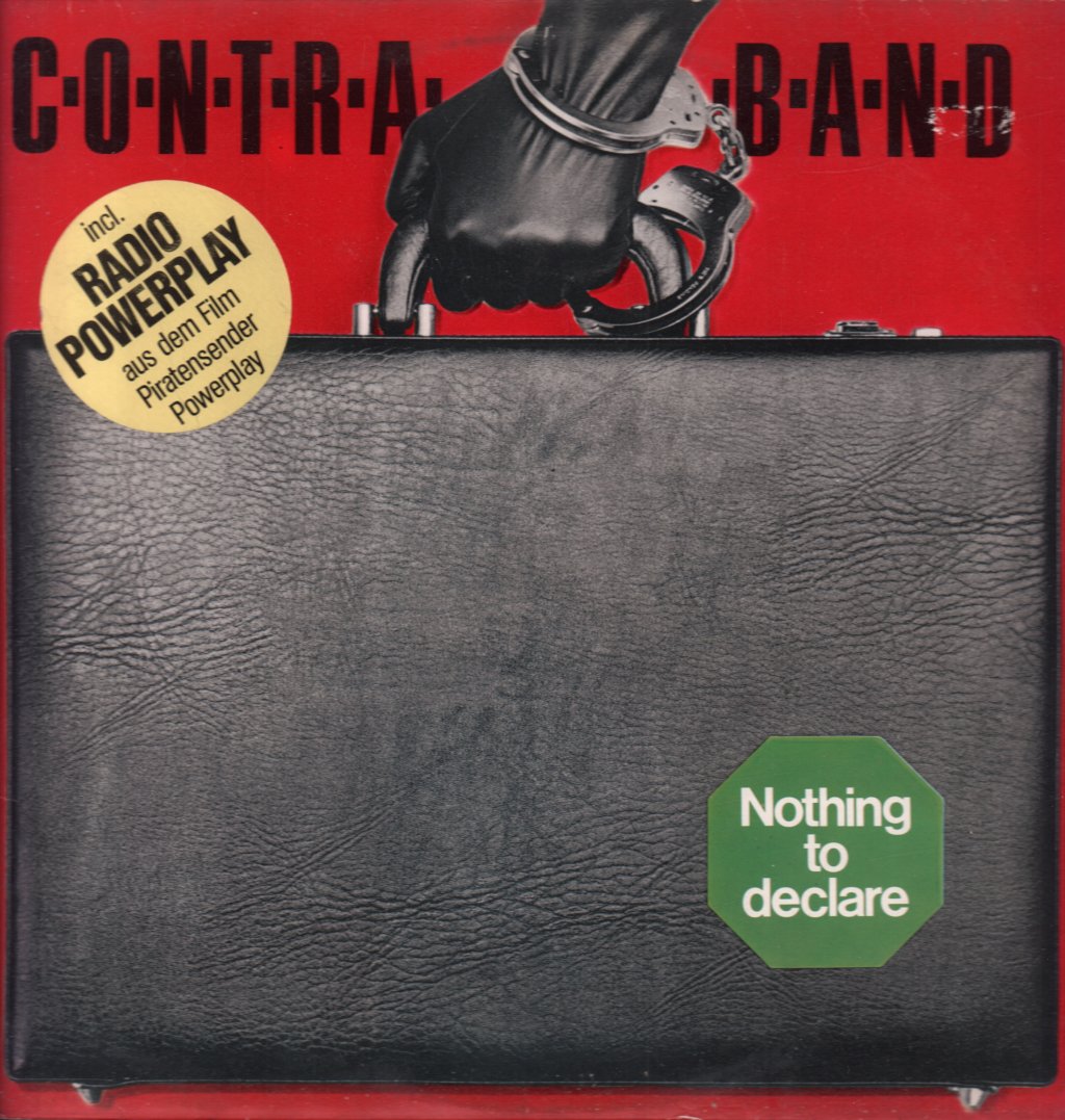 Contraband (Us Rock Group) - Nothing To Declare - Lp
