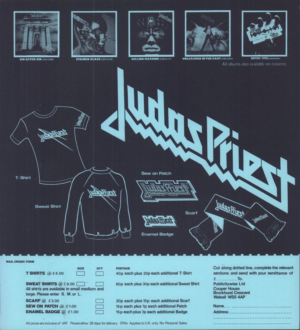 Judas Priest - Point Of Entry - Lp