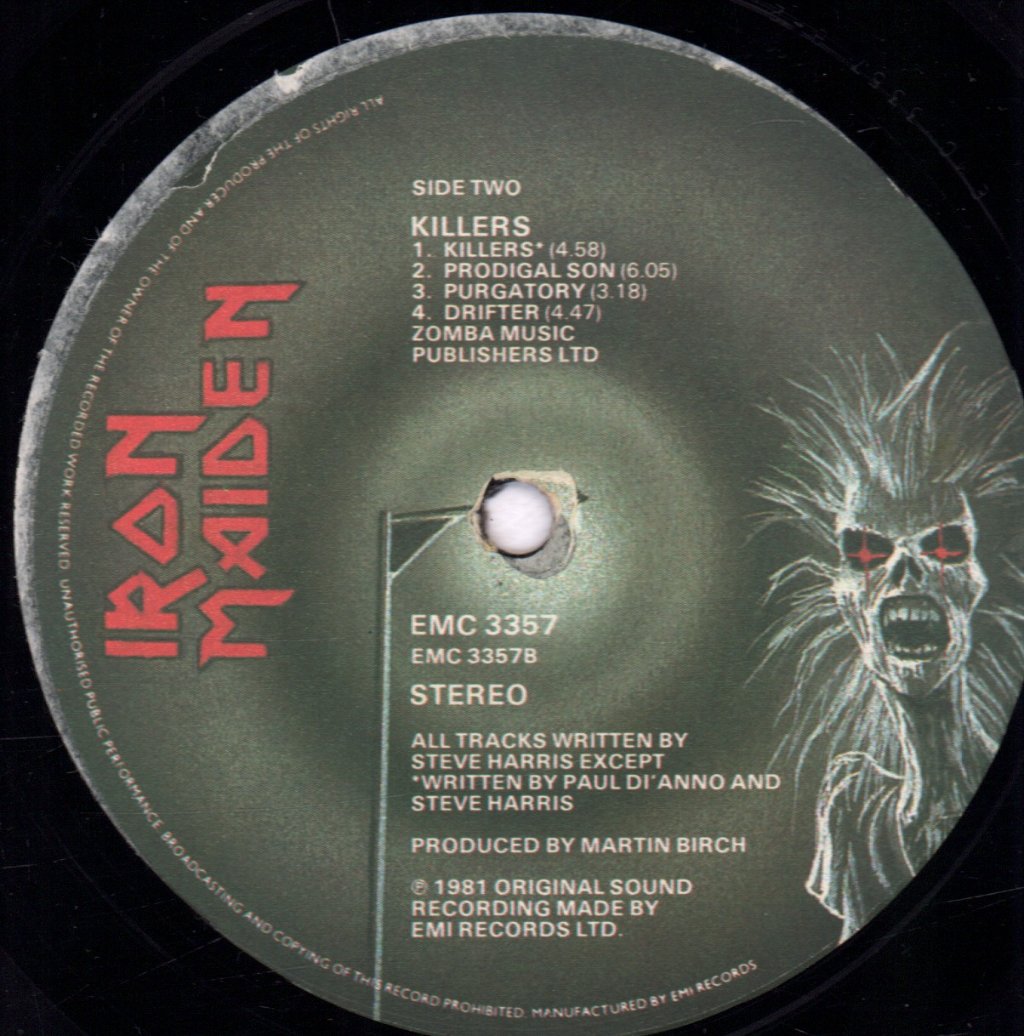 Iron Maiden - Killers - Lp