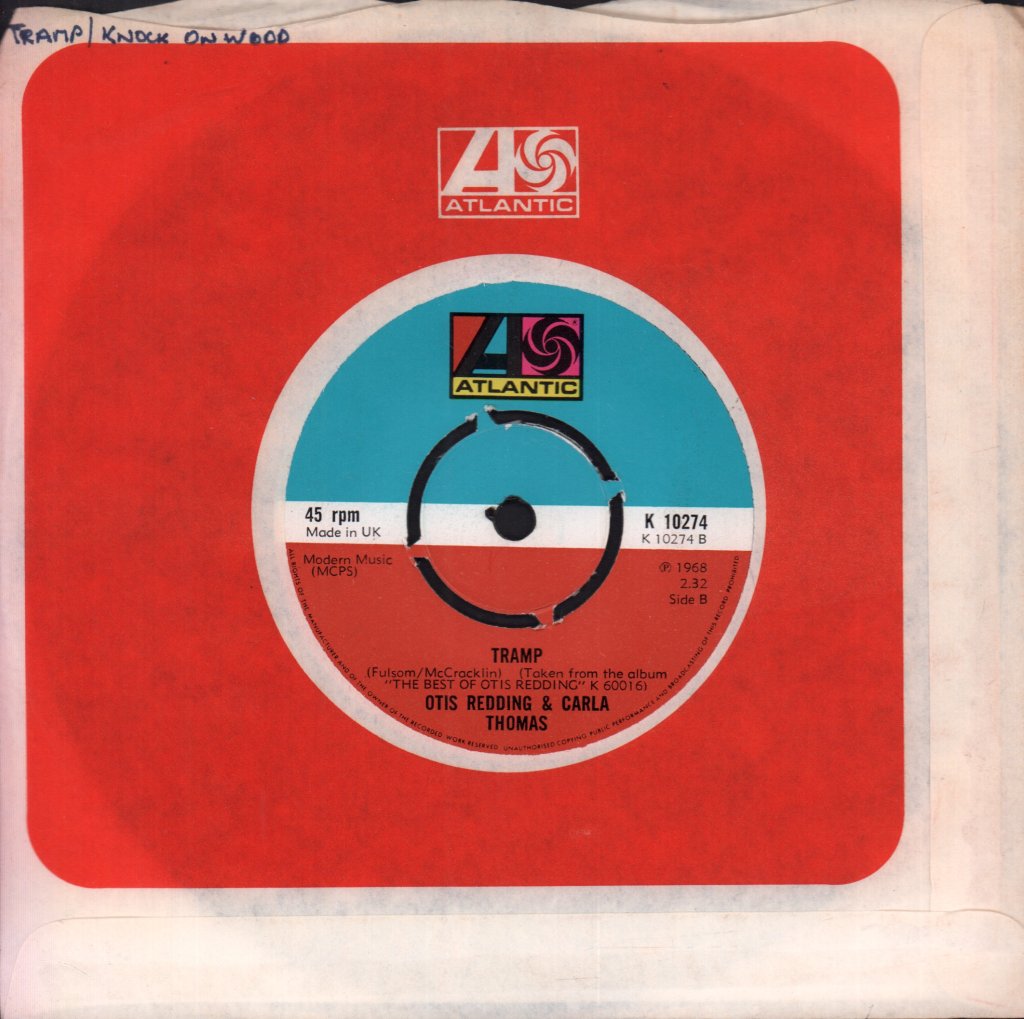 Otis Redding And Carla Thomas - Knock On Wood - 7 Inch