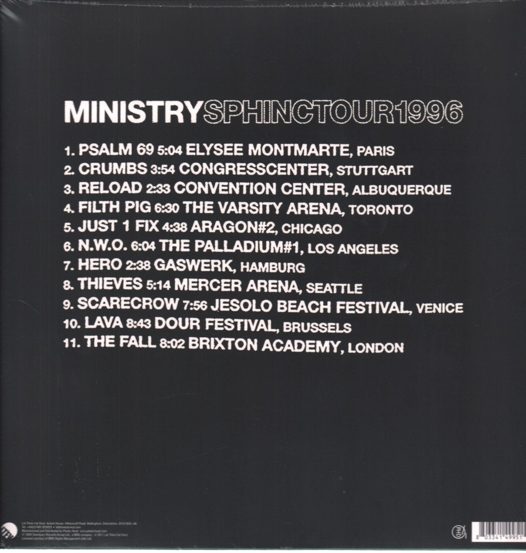 Ministry - Sphinctour - Double Lp