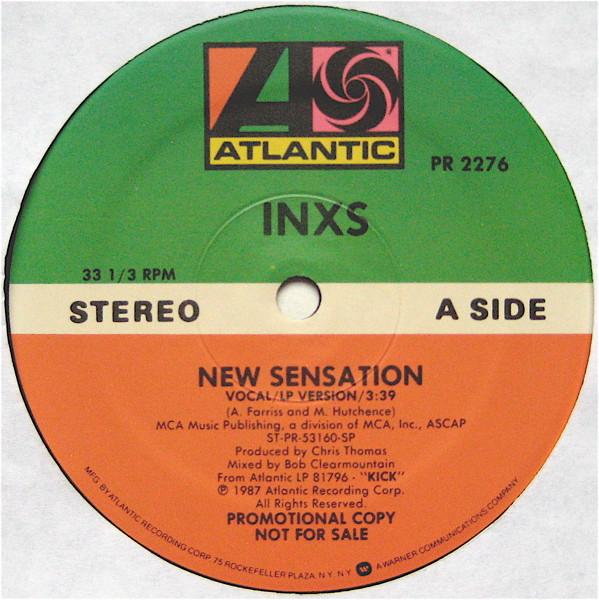 INXS - New Sensation Music & Interview - Double 12 Inch