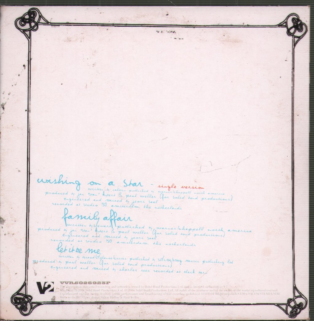 Paul Weller - Wishing On A Star - Cd