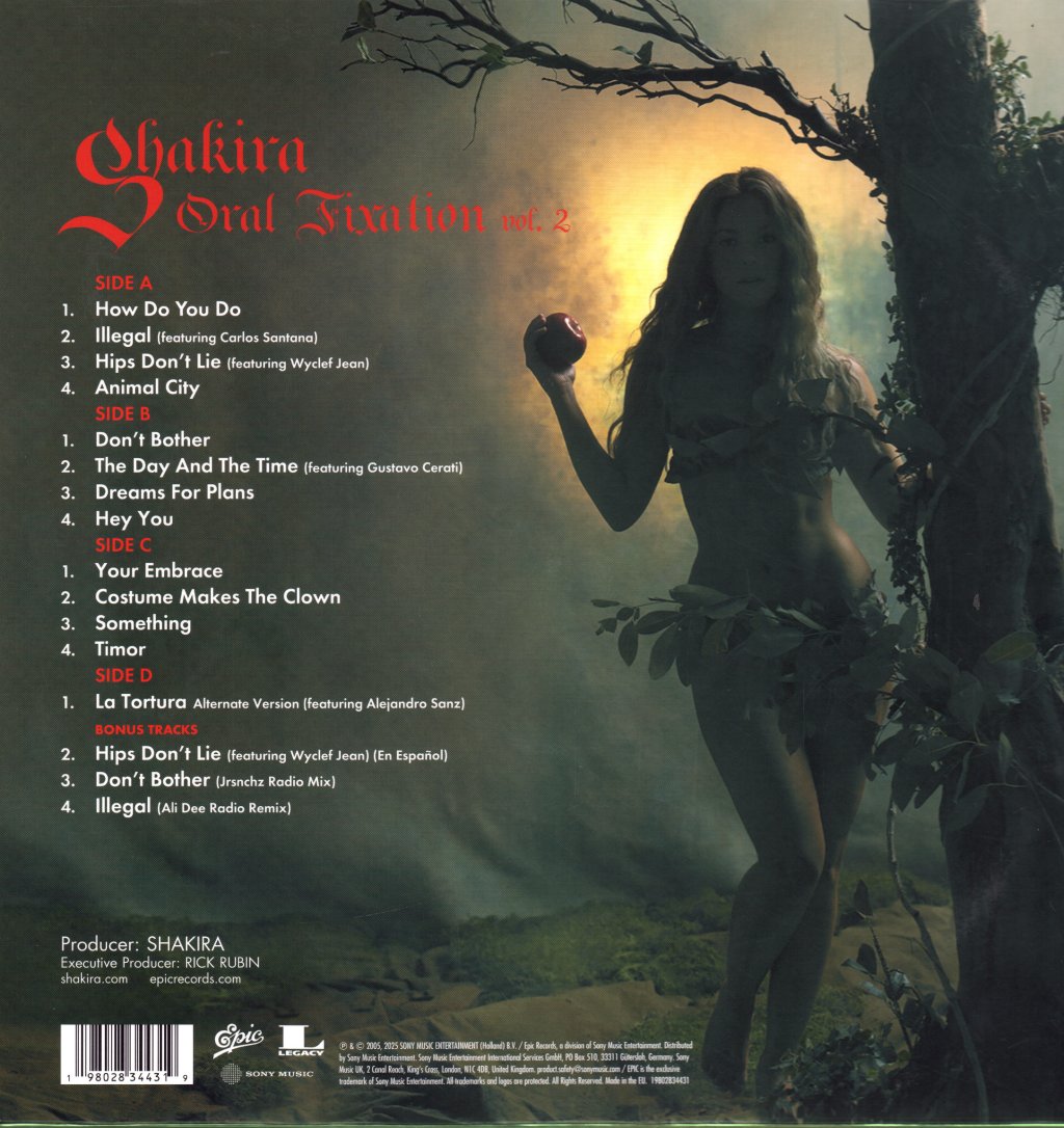 Shakira - Oral Fixation Vol. 2 - Double Lp