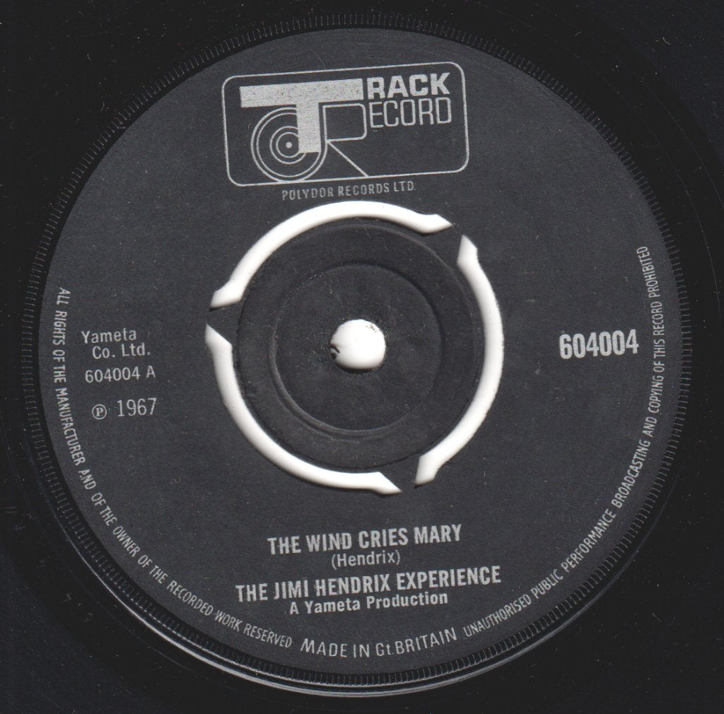 Jimi Hendrix Experience - Wind Cries Mary - 7 Inch