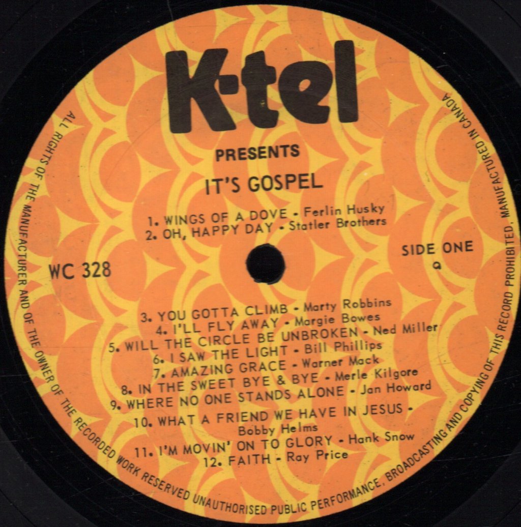 Various Artists - It's Gospel (24 All Time Gospel Favorites) - Lp