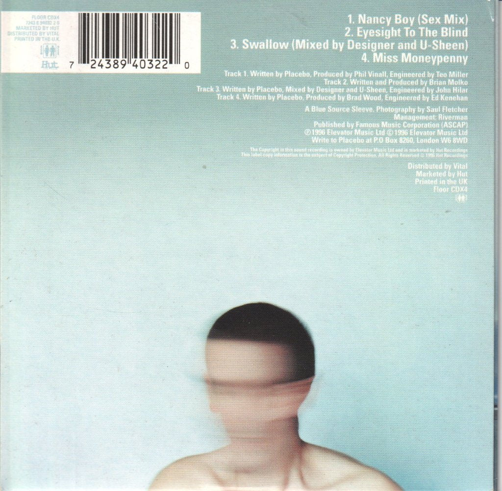 Placebo - Nancy Boy - Cd
