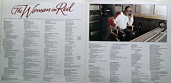 Stevie Wonder - Woman In Red Selection From The Original Motion Picture Soundtrack - Lp