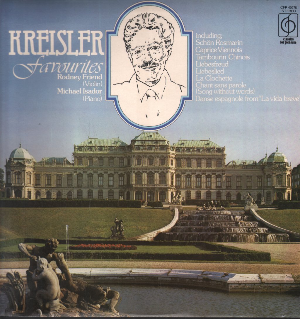 Rodney Friend / Michael Isador - Kreisler Favourites - Lp