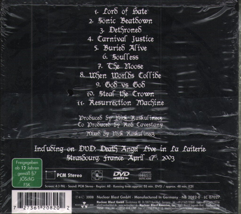 Death Angel - Killing Season - Cd/Dvd