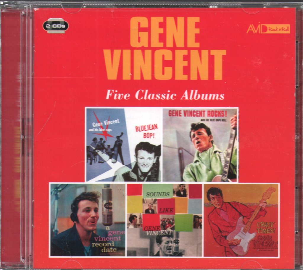 Gene Vincent - Five Classic Albums - Double Cd
