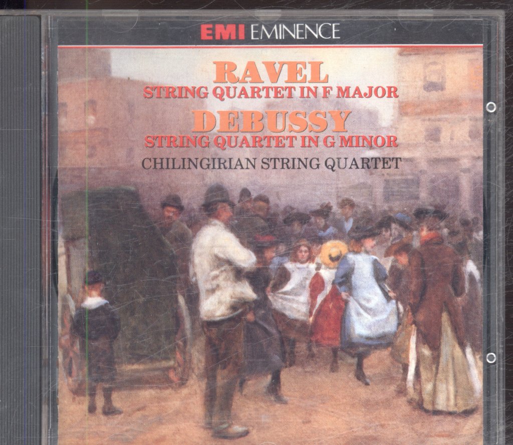 Chilingirian String Quartet - Ravel / Debussy - String Quartet In F Major / String Quartet In G Minor - Cd