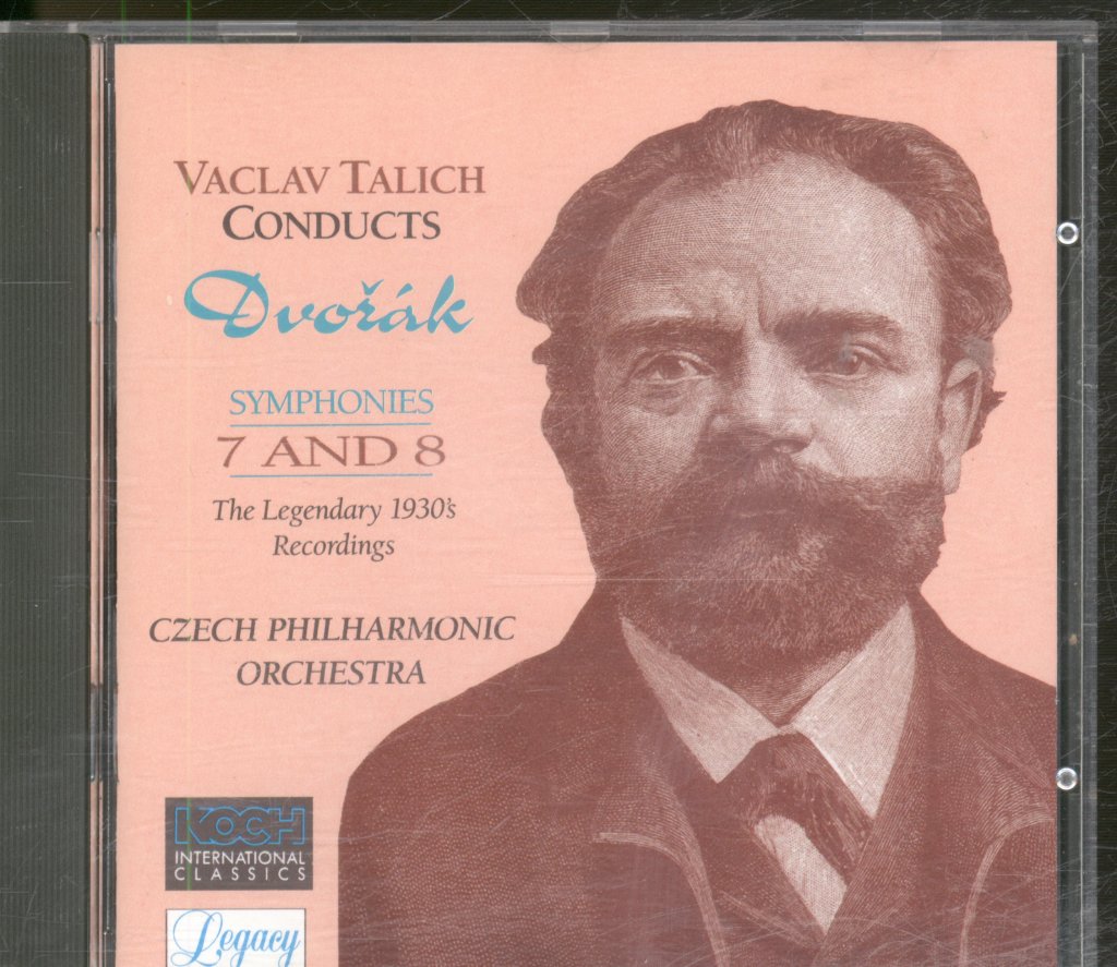 Vaclav Talich, Czech Philharmonic Orchestra - Dvorak - Symphonies 7 And 8 (The Legendary 1930's Recordings) - Cd