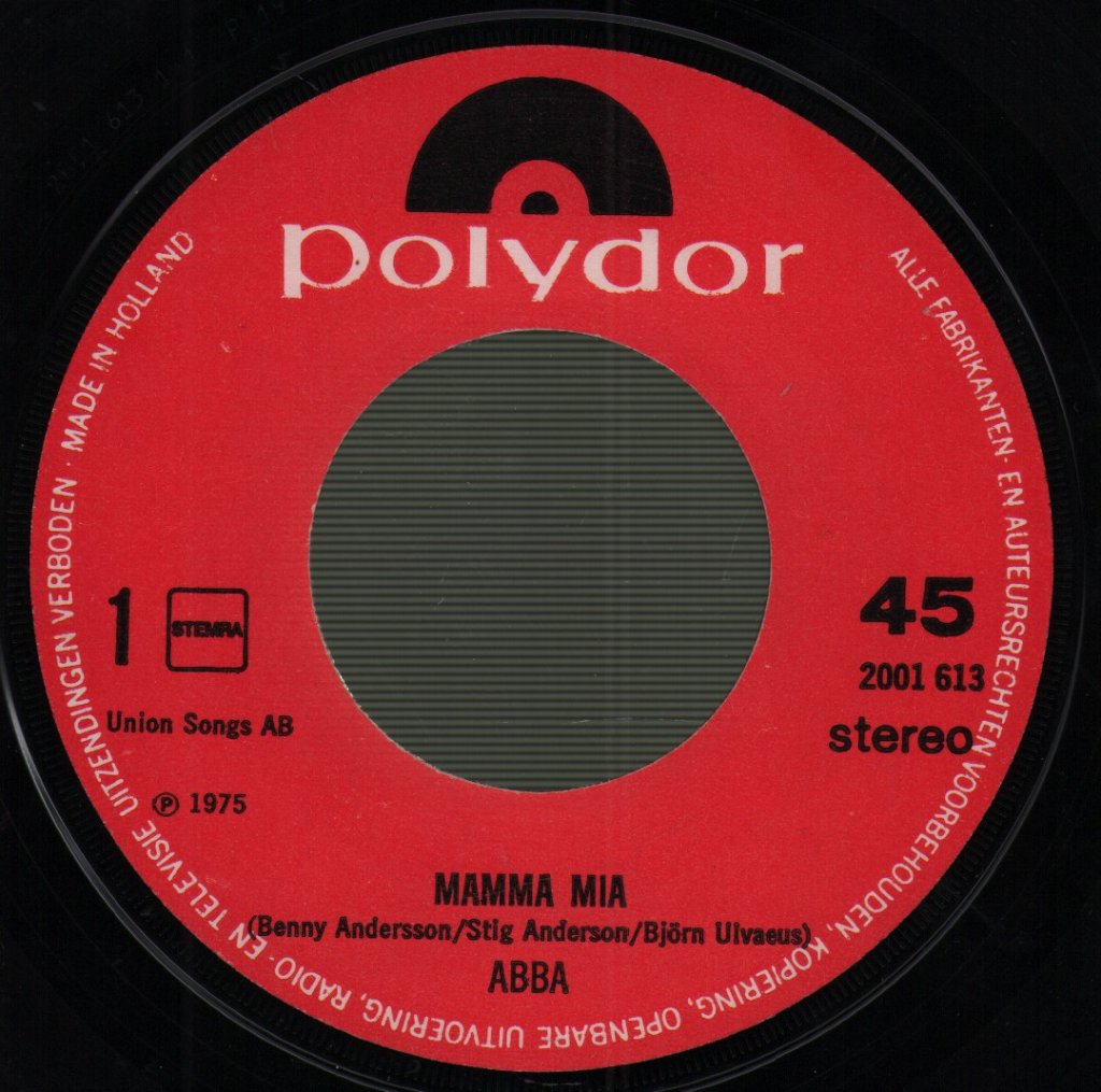 ABBA - Mamma Mia - 7 Inch