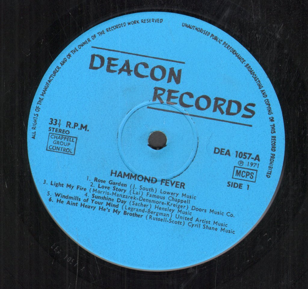 Hammond Fever - Hammond Fever - Lp