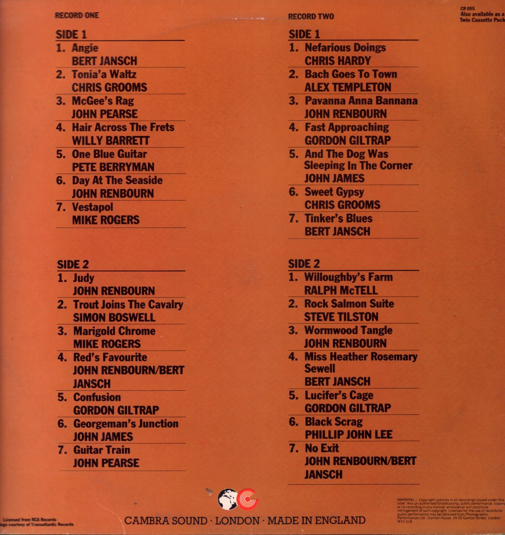 Various Artists - Contemporary Folk Guitar - Lp