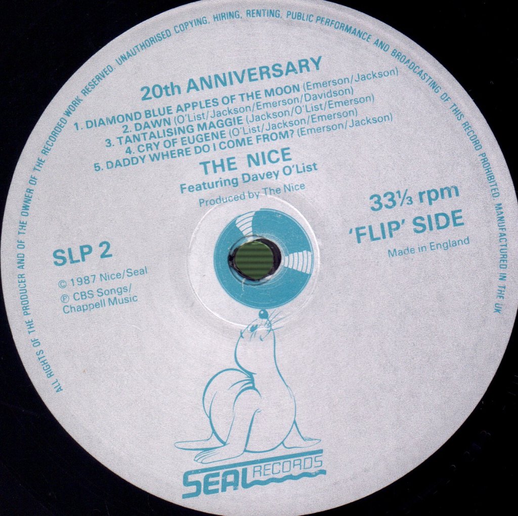 Nice - 20th Anniversary - Lp