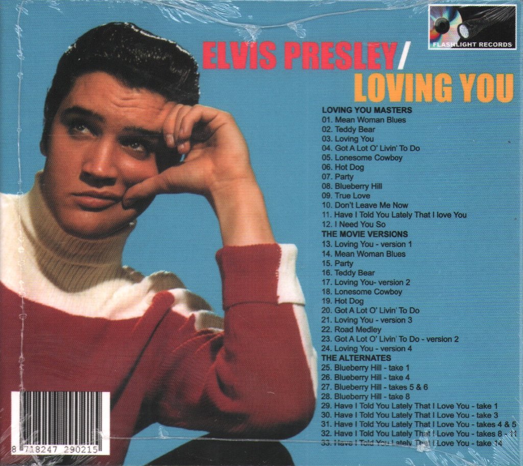Elvis Presley - Loving You (The Alternate Album) - Cd