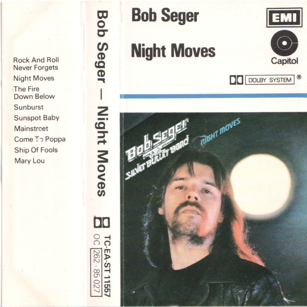 Bob Seger And The Silver Bullet Band - Night Moves - Cassette