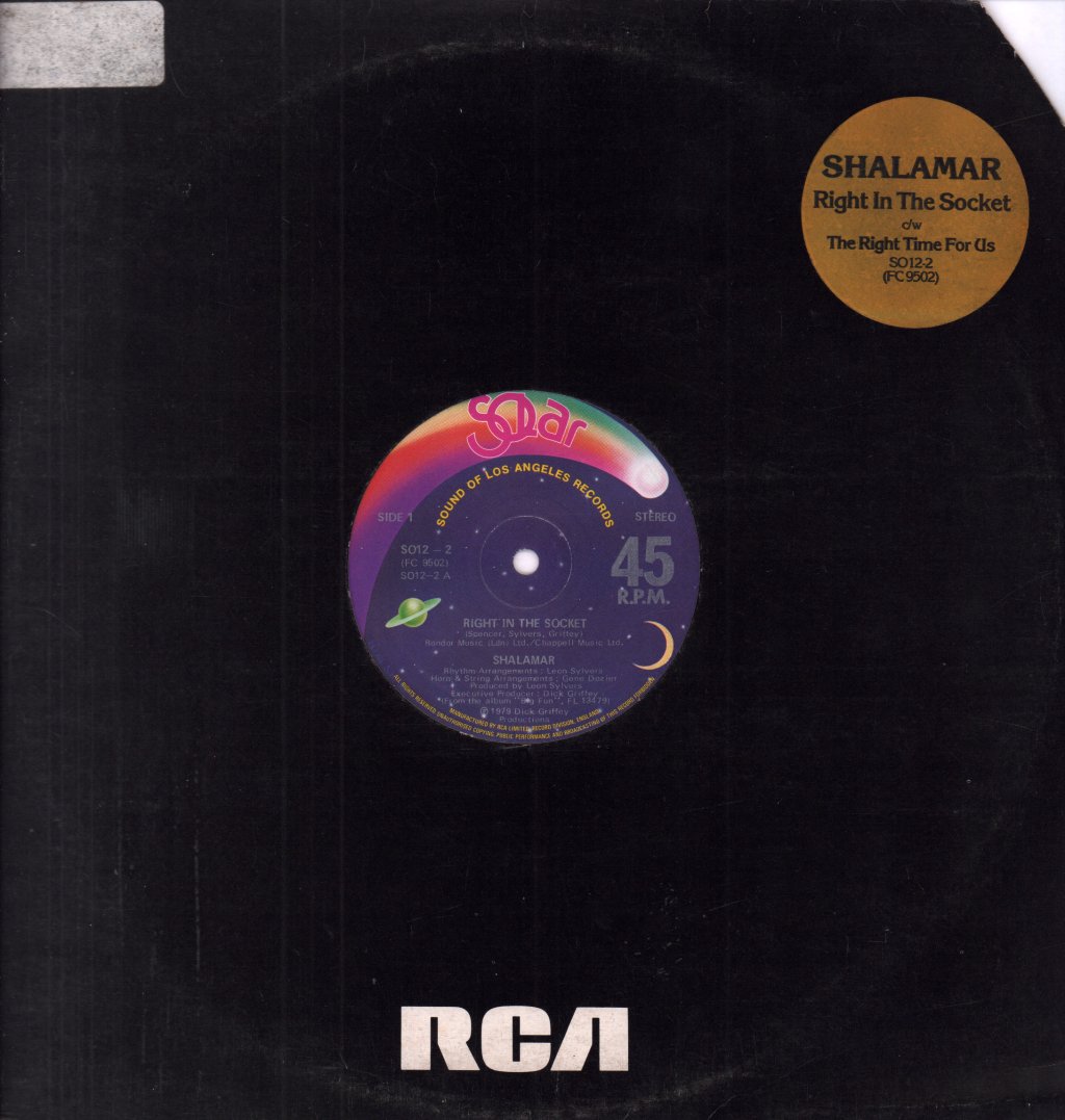 Shalamar - Right In The Socket - 12 Inch