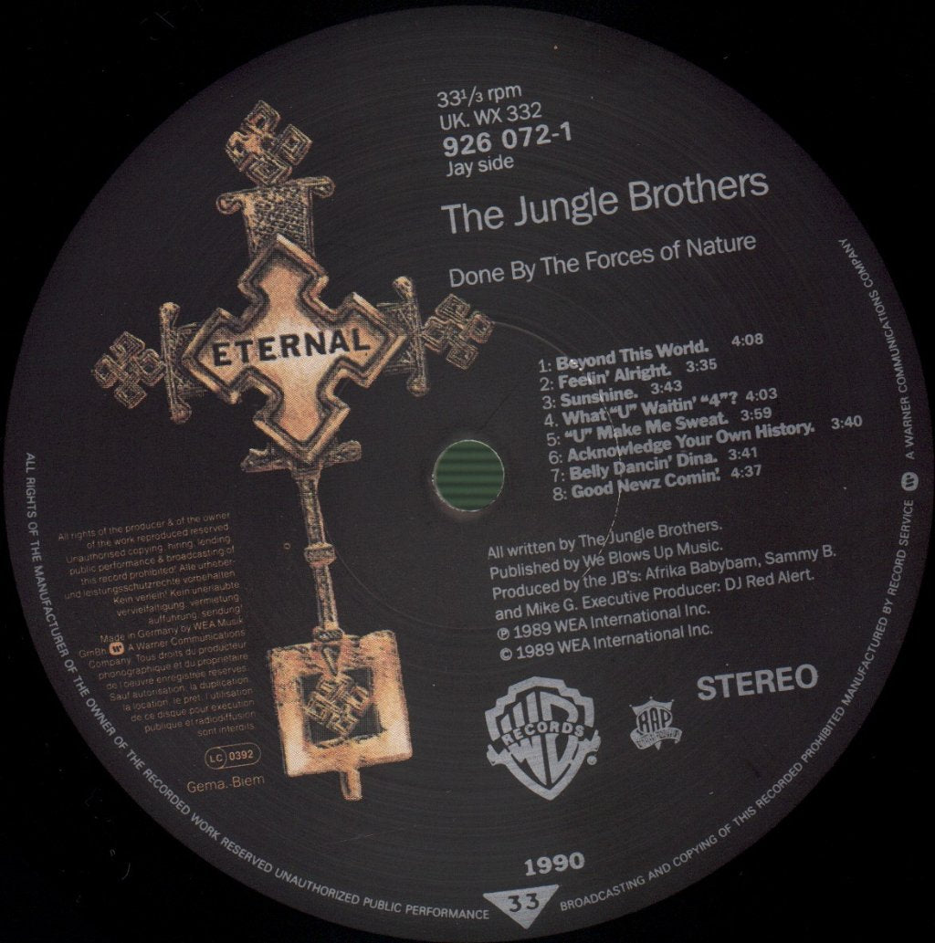 Jungle Brothers - Done By The Forces Of Nature - Lp
