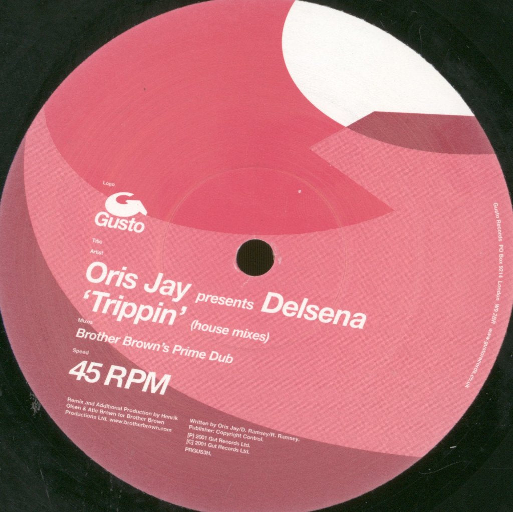 Oris Jay - Trippin' (House Mixes) - 12 Inch