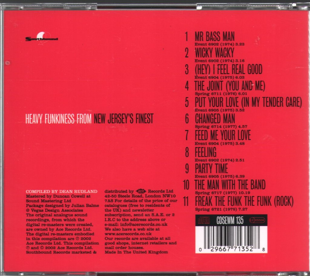 Fatback Band - Fatback Funky - Cd