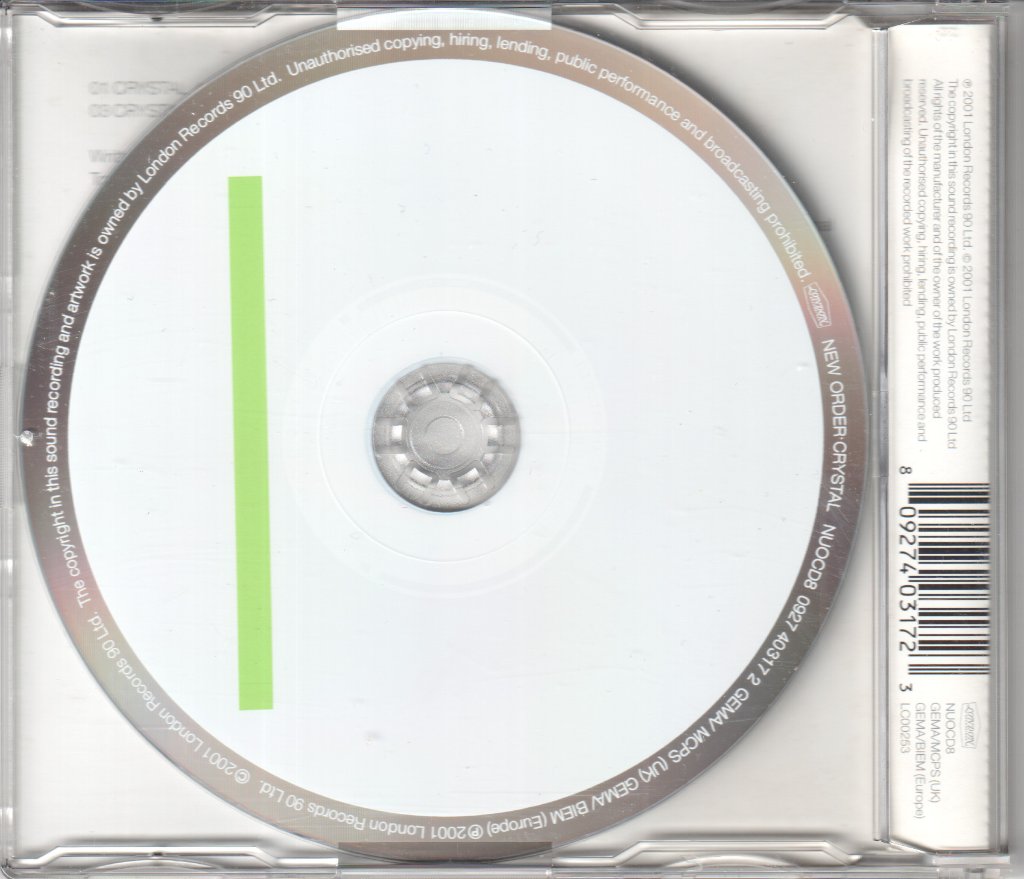 New Order - Crystal - Cd